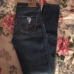 Hollister high rise skinny jeans
